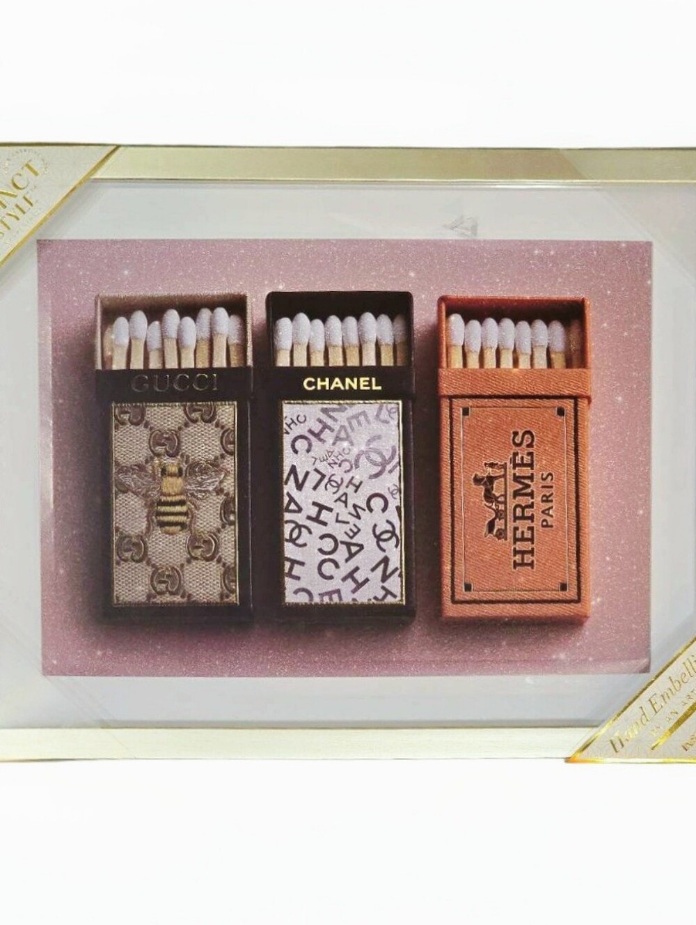 Instinct Style Designer Matchbox Framed Wall Decor